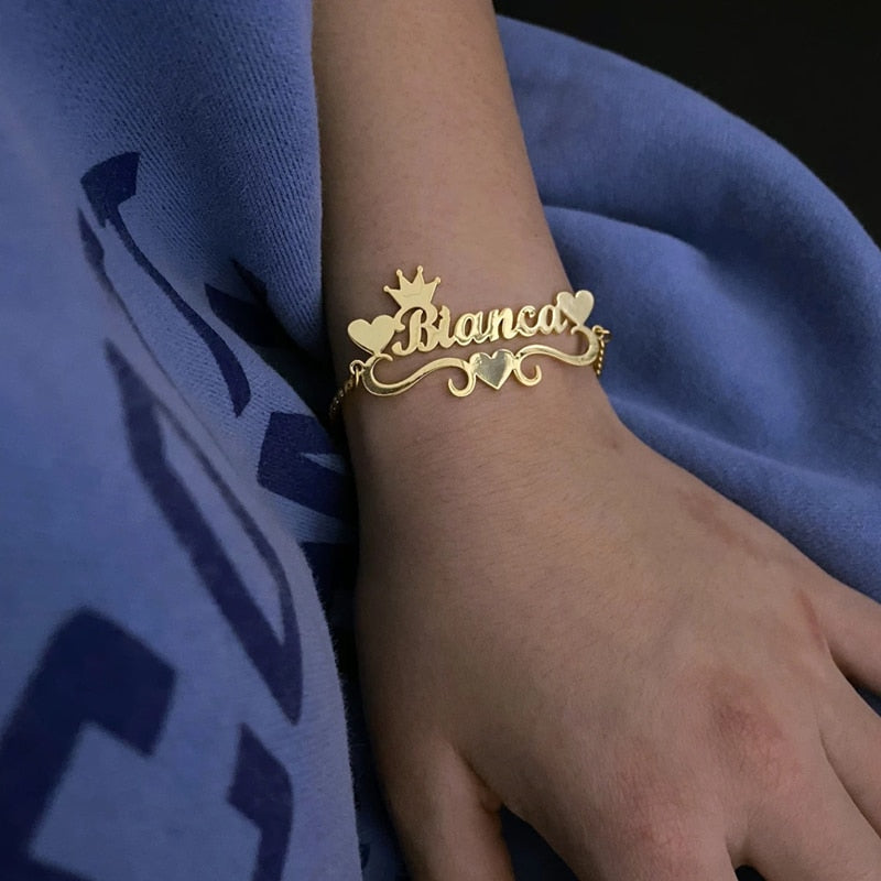Wendy Made Custom Name Bracelets for Men Engrave Bracelet for India | Ubuy